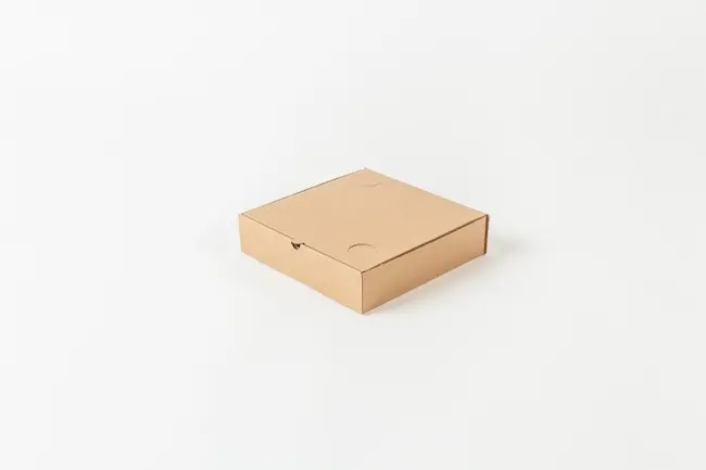 CAJA CUADRADA 25X25X6 - MARRÓN