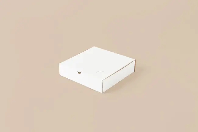 CAJA CUADRADA 25X25X6 - BLANCA