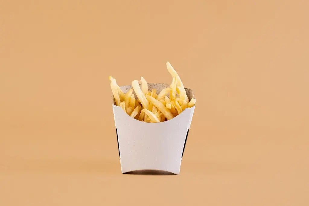 CAJA P/ PAPAS FRITAS GRANDE BLANCA