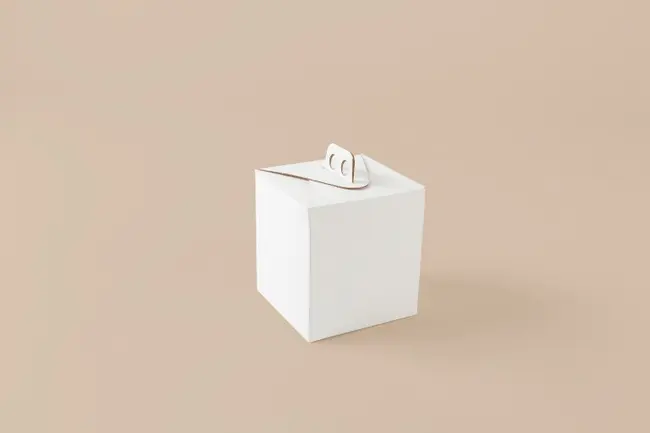 CAJA P/ PAN DULCE MICROCORRUGADO BLANCA