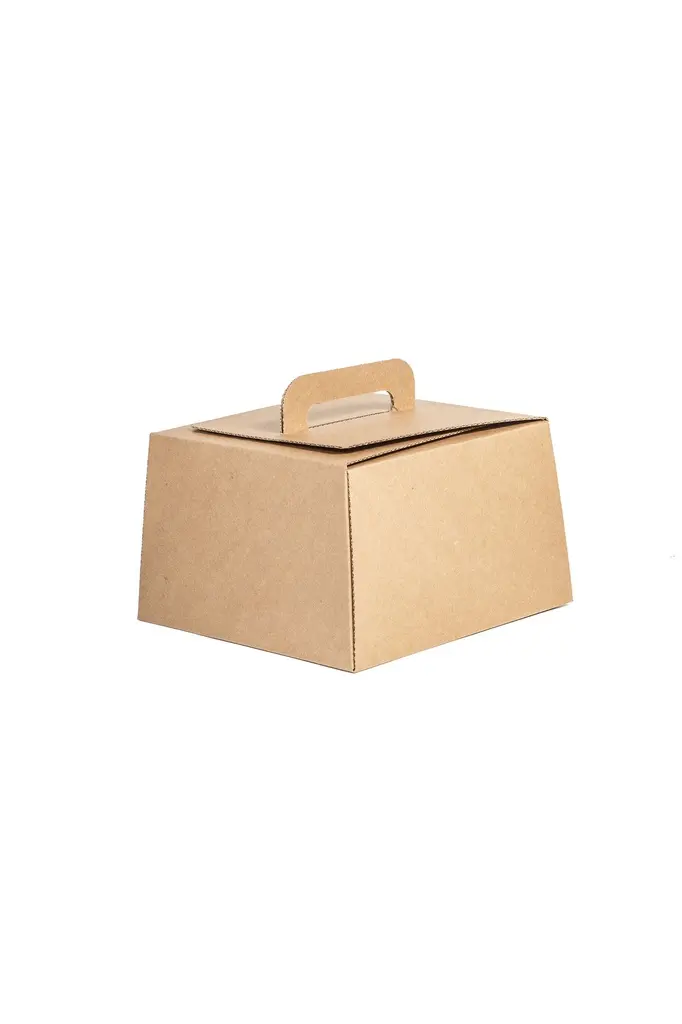 CAJA P/ TORTA 25X25X15 - MARRÓN