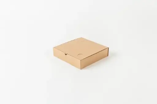 CAJA CUADRADA 25X25X6 - MARRÓN