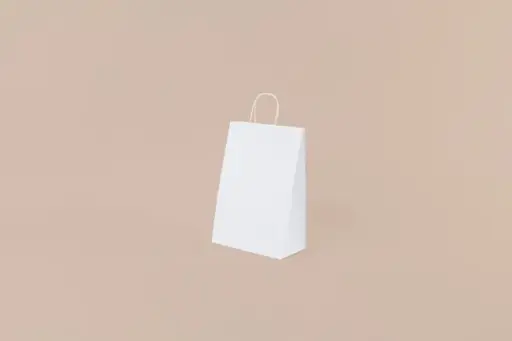 BOLSA 40X49X17 C- MANIJA TORNEADA MARRON