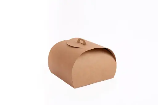 CAJA PARA TORTA MINI MARRON TIENDAS